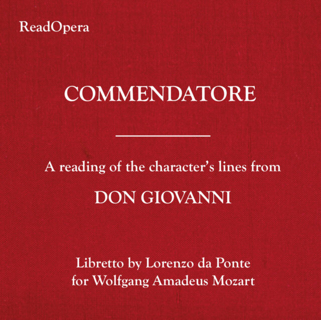 COMMENDATORE – Don Giovanni – Mozart