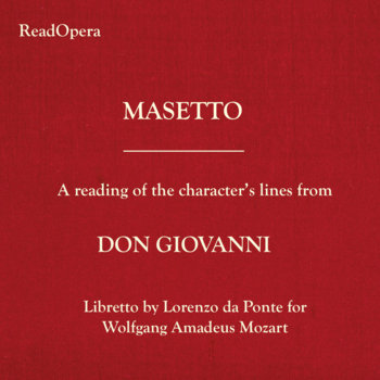 MASETTO – Don Giovanni – Mozart