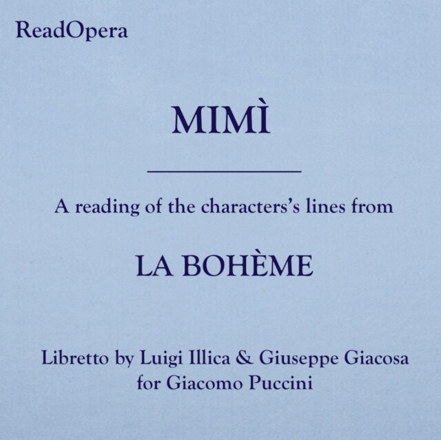 MIMÌ – La Bohème – Puccini