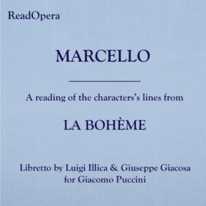 MARCELLO – La Bohème – Puccini