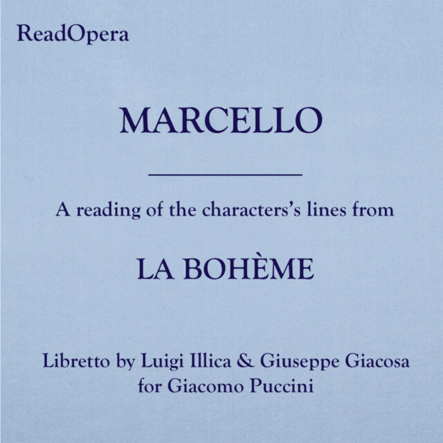 MARCELLO – La Bohème – Puccini