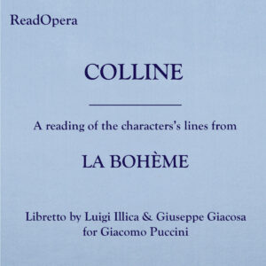 COLLINE – La Bohème – Puccini