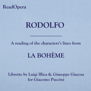 RODOLFO – La Bohème – Puccini